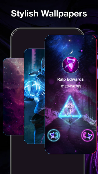 Color Phone: Call Screen Theme - عکس برنامه موبایلی اندروید