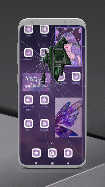 Broken Screen Prank Wallpaper - عکس برنامه موبایلی اندروید