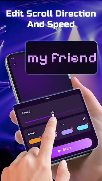 LED Running Text - LED Banner - عکس برنامه موبایلی اندروید