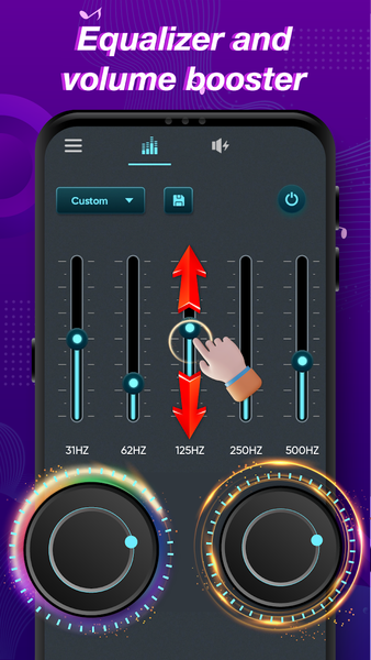 Equalizer: Volume Bass Booster - Image screenshot of android app