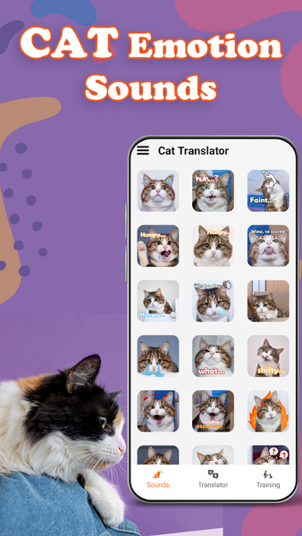 Cat Sounds Prank Game - عکس برنامه موبایلی اندروید
