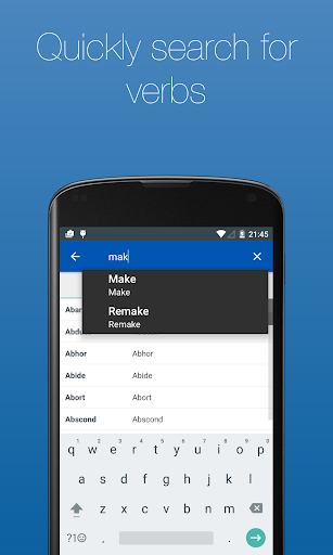 English Verb Conjugator - Image screenshot of android app