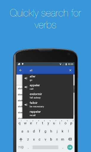 French Verb Conjugator - Image screenshot of android app