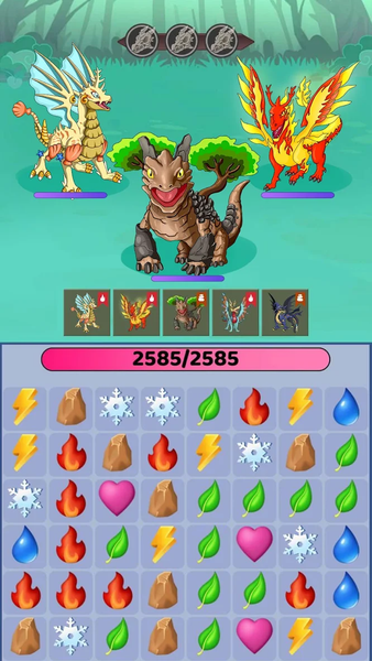 Dragon Tycoon Puzzle - Gameplay image of android game