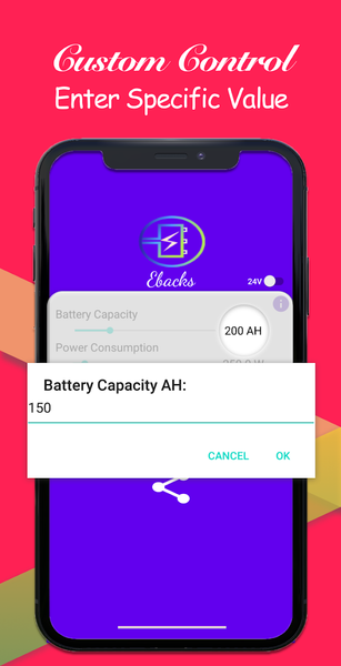 Ebacks - Backup calculator - عکس برنامه موبایلی اندروید