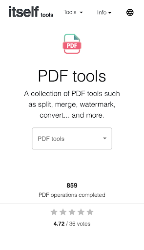 PDF Tools - عکس برنامه موبایلی اندروید