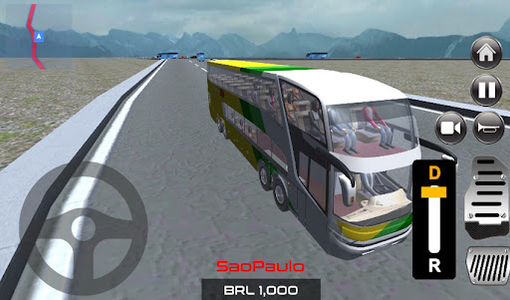 Brasil Bus Simulator  São Paulo - Rio de Janeiro Trip 