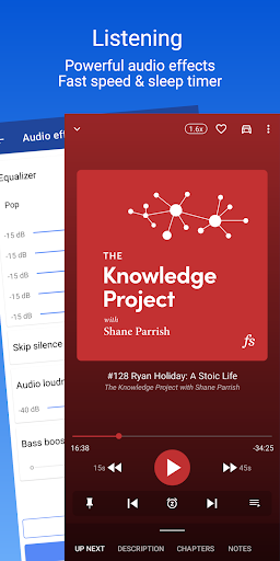 Podcast Republic - برنامه رایگان پادکست - عکس برنامه موبایلی اندروید