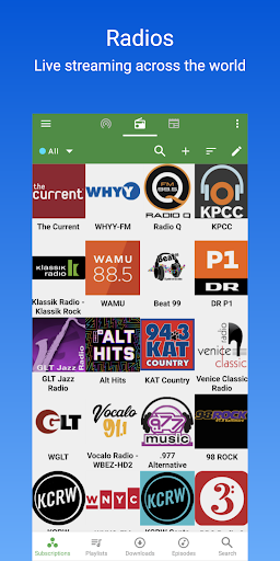 Podcast Republic - برنامه رایگان پادکست - Image screenshot of android app