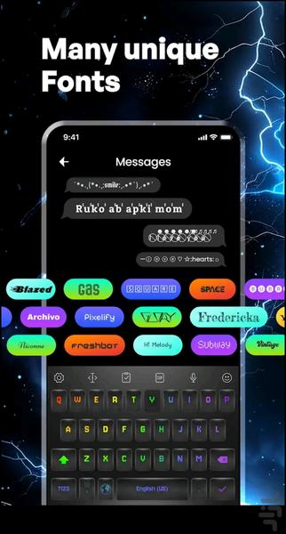 کیبورد فارسی حرفه ای🔥 - عکس برنامه موبایلی اندروید