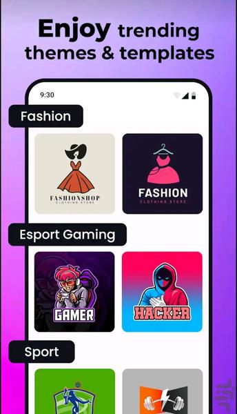 لوگو ساز🔰 - عکس برنامه موبایلی اندروید