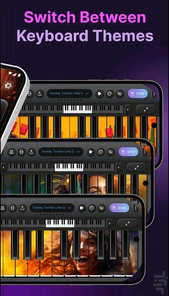 پیانو / ارگ🔰 - عکس بازی موبایلی اندروید