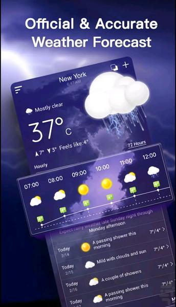 هواشناسی دقیق ۱۴۰۴🔥 - عکس برنامه موبایلی اندروید