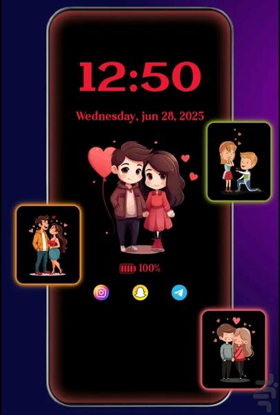 ساعت دیجیتالی🔥 - عکس برنامه موبایلی اندروید