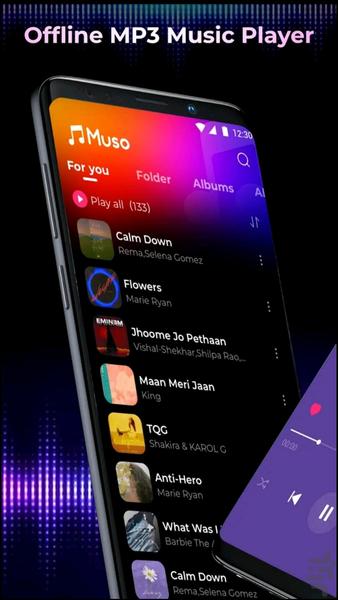 پخش کننده موسیقی🔥 - عکس برنامه موبایلی اندروید