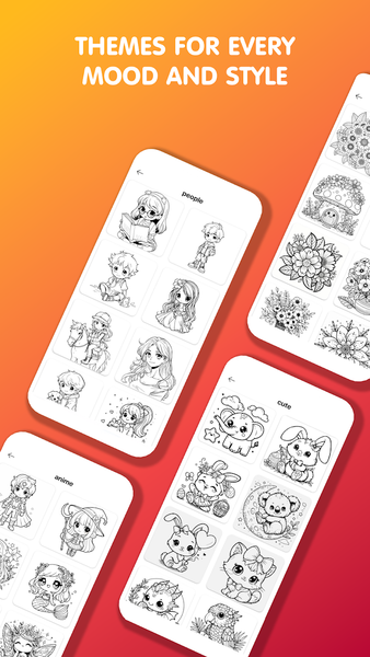 Pop Color: Painting & Coloring - عکس برنامه موبایلی اندروید