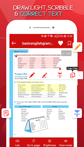 PDF Reader for Android - عکس برنامه موبایلی اندروید