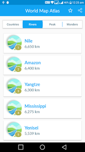 Offline World Map - عکس برنامه موبایلی اندروید