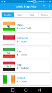 Offline World Map - عکس برنامه موبایلی اندروید