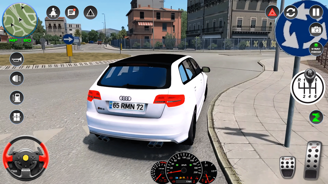 Car Driving School ۳D Car Game - عکس برنامه موبایلی اندروید
