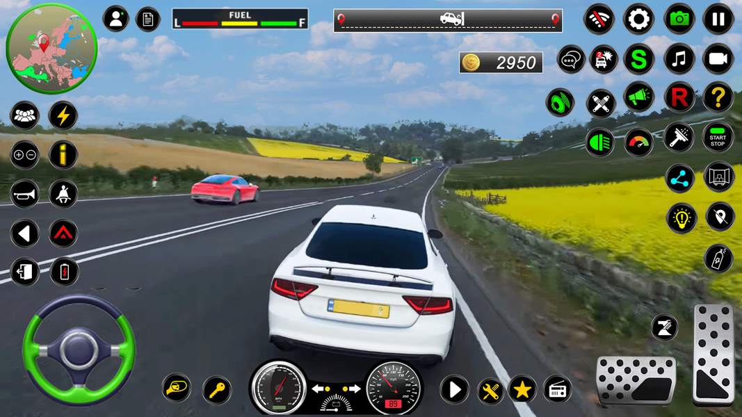 Car Driving School 3D Car Game - عکس برنامه موبایلی اندروید