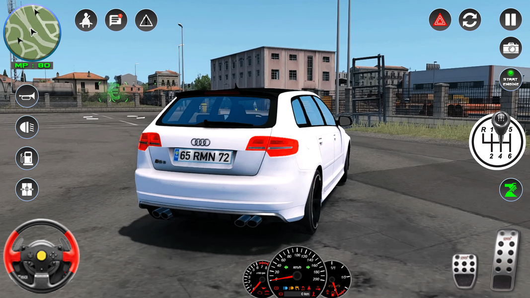 Car Driving School ۳D Car Game - عکس برنامه موبایلی اندروید