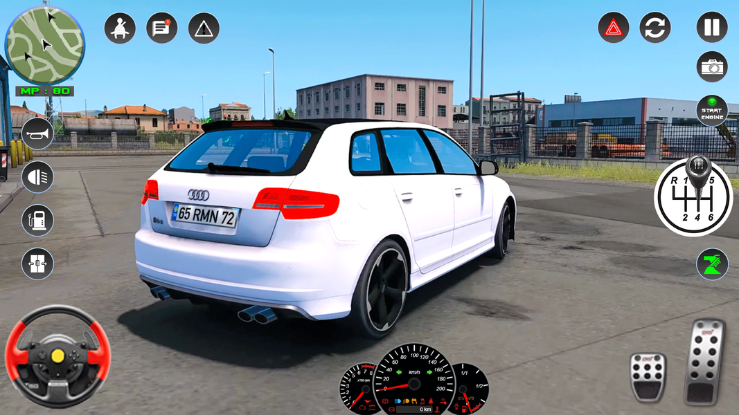 Car Driving School ۳D Car Game - عکس برنامه موبایلی اندروید