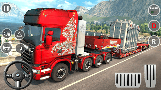 US Truck City Transport Sim 3d - Image screenshot of android app