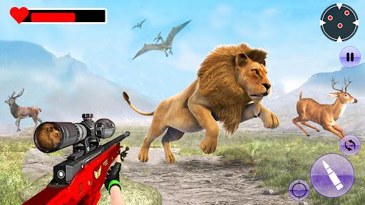 Lion Hunting Games 2023: FPS - Gameplay image of android game