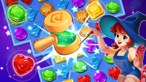 Magical Jewels - Gems Witch - Gameplay image of android game