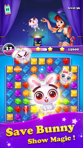 Magical Jewels - Gems Witch - Gameplay image of android game