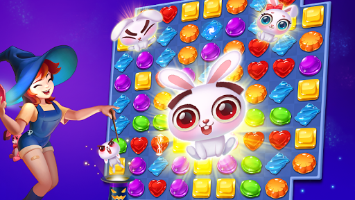 Magical Jewels - Gems Witch - Gameplay image of android game
