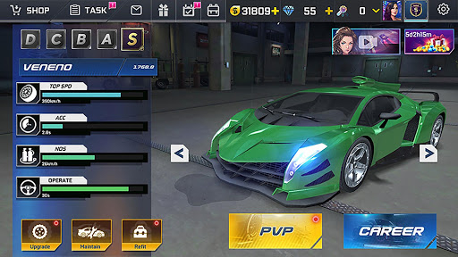 Street Racing HD - عکس بازی موبایلی اندروید