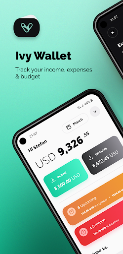 Ivy Wallet: money manager - عکس برنامه موبایلی اندروید