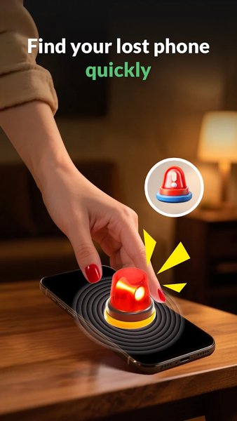 Whistle-Find phone by clap - Image screenshot of android app