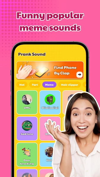 Trickly - Funny Prank Sounds - Image screenshot of android app