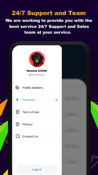 WProfile-Who Viewed My Profile - عکس برنامه موبایلی اندروید