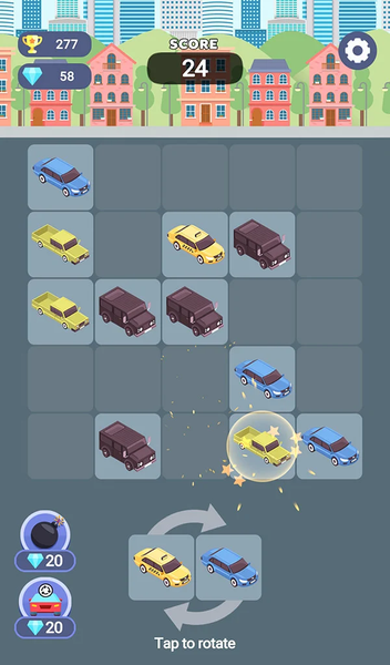 Merge Car - Match Puzzle - عکس بازی موبایلی اندروید