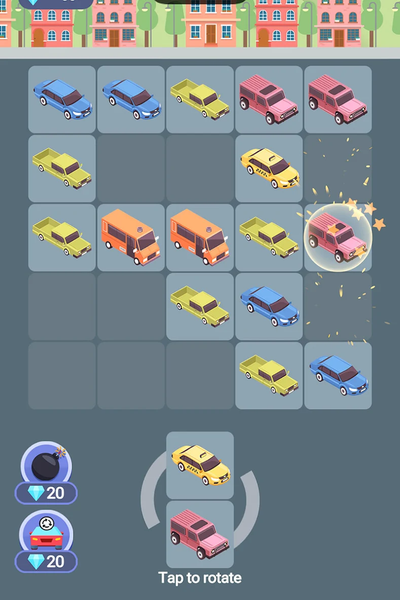 Merge Car - Match Puzzle - عکس بازی موبایلی اندروید