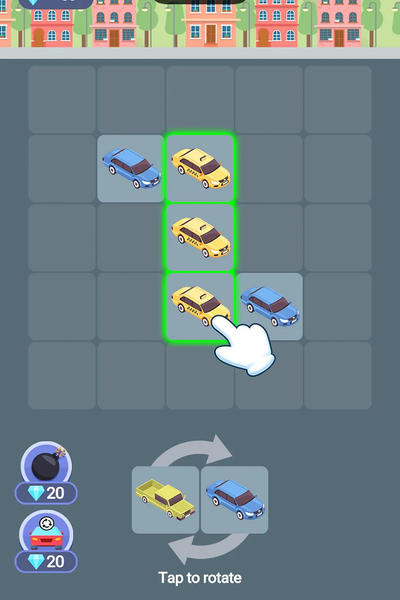 Merge Car - Match Puzzle - عکس بازی موبایلی اندروید