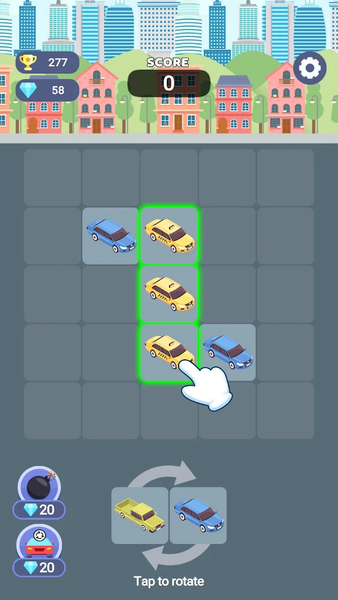 Merge Car - Match Puzzle - عکس بازی موبایلی اندروید