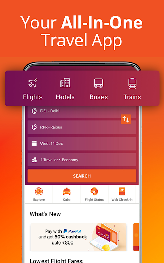 ixigo: Flight & Hotel Booking - عکس برنامه موبایلی اندروید