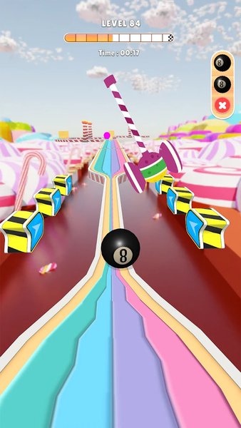 Racing Ball: Rolling Adventure - Gameplay image of android game