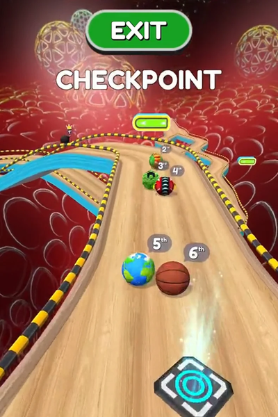 Racing Ball: Rolling Adventure - Gameplay image of android game