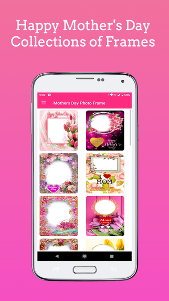 Mothers Day Photo Frames - Image screenshot of android app