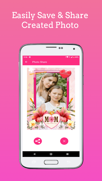 Mother's Day Photo Frames ۲۰۲۵ - عکس برنامه موبایلی اندروید
