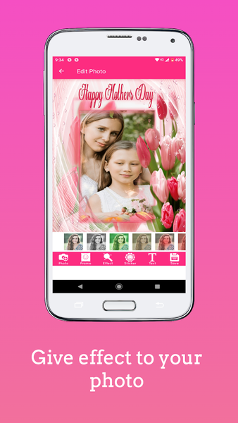 Mother's Day Photo Frames ۲۰۲۵ - عکس برنامه موبایلی اندروید