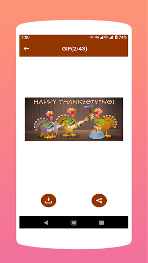 Thanksgiving Wishes & Cards - عکس برنامه موبایلی اندروید