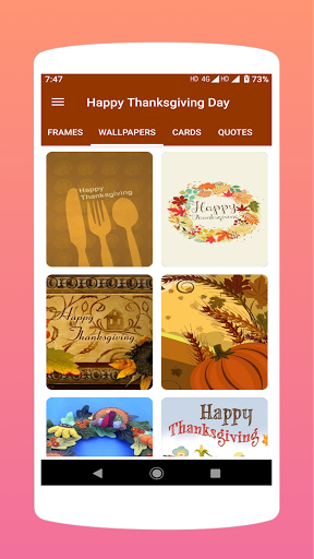 Thanksgiving Wishes & Cards - عکس برنامه موبایلی اندروید