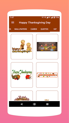 Thanksgiving Wishes & Cards - عکس برنامه موبایلی اندروید